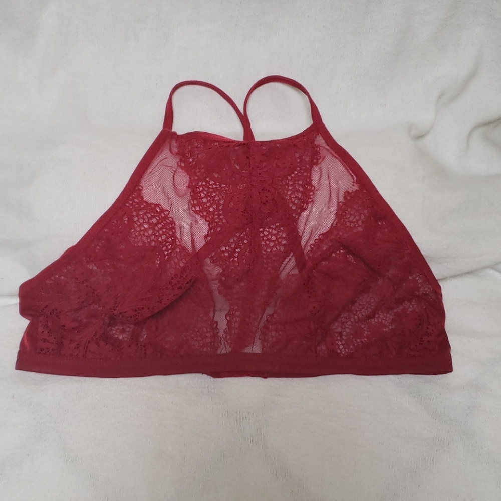 Youmita size XL brallette reddish burgandy